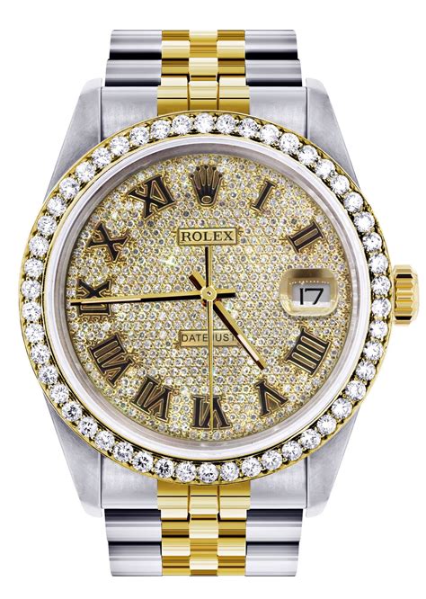 diamond men's rolex watch|rolex full diamond price.